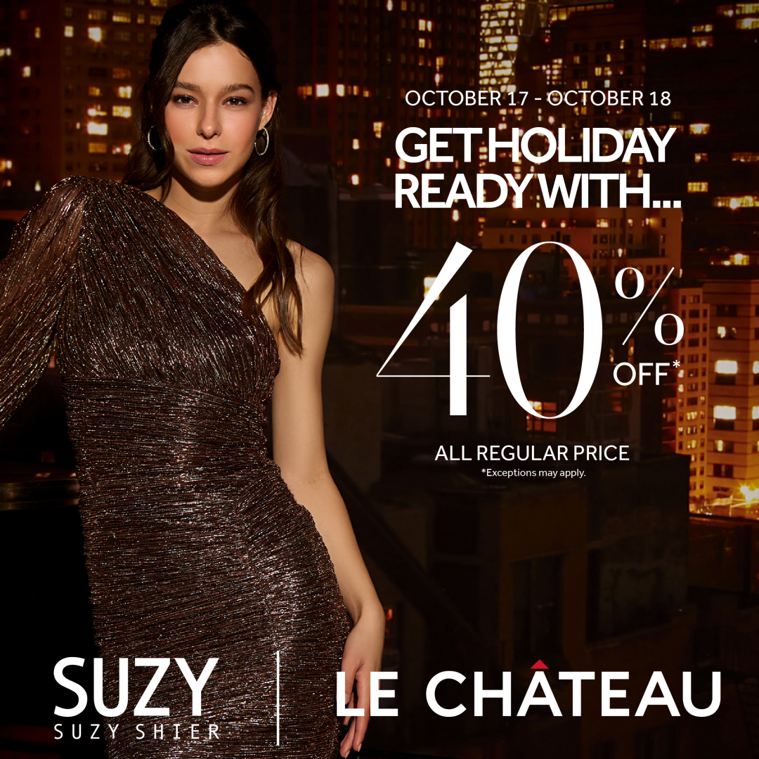 Suzy Shier Le Chateau Windsor Devonshire Mall